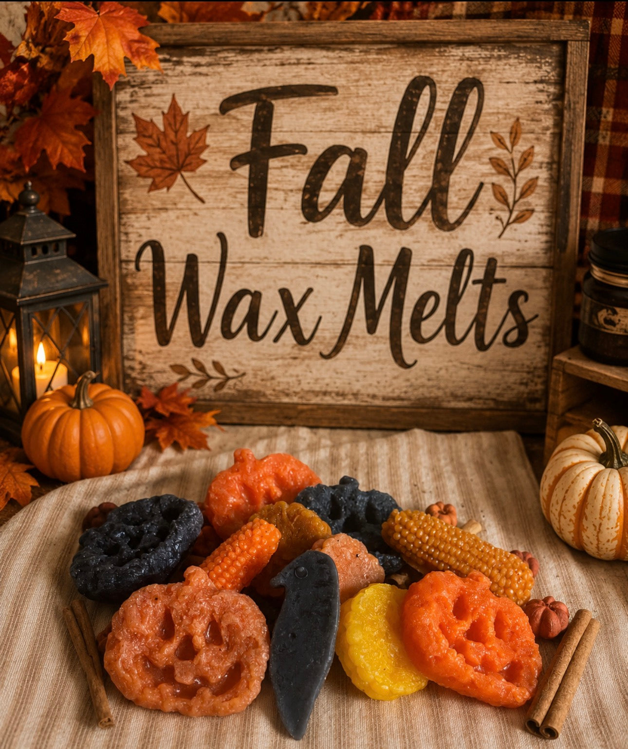 15 Pcs Fall Bagged Wax Melts