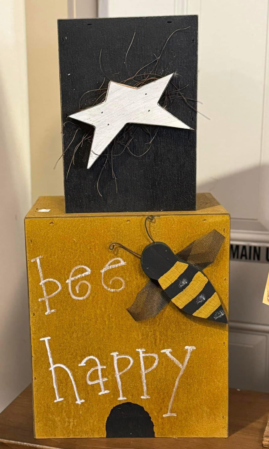 Bee Happy Stacking box