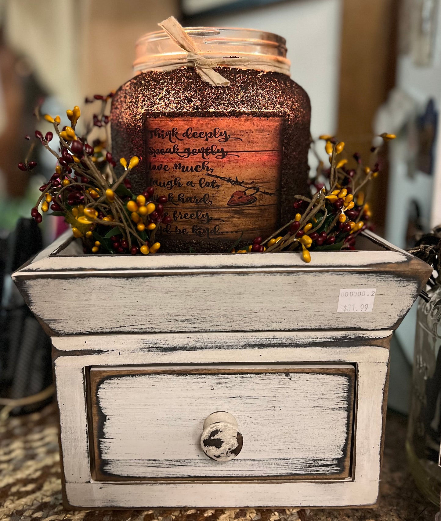 1 Drawer Candle Box