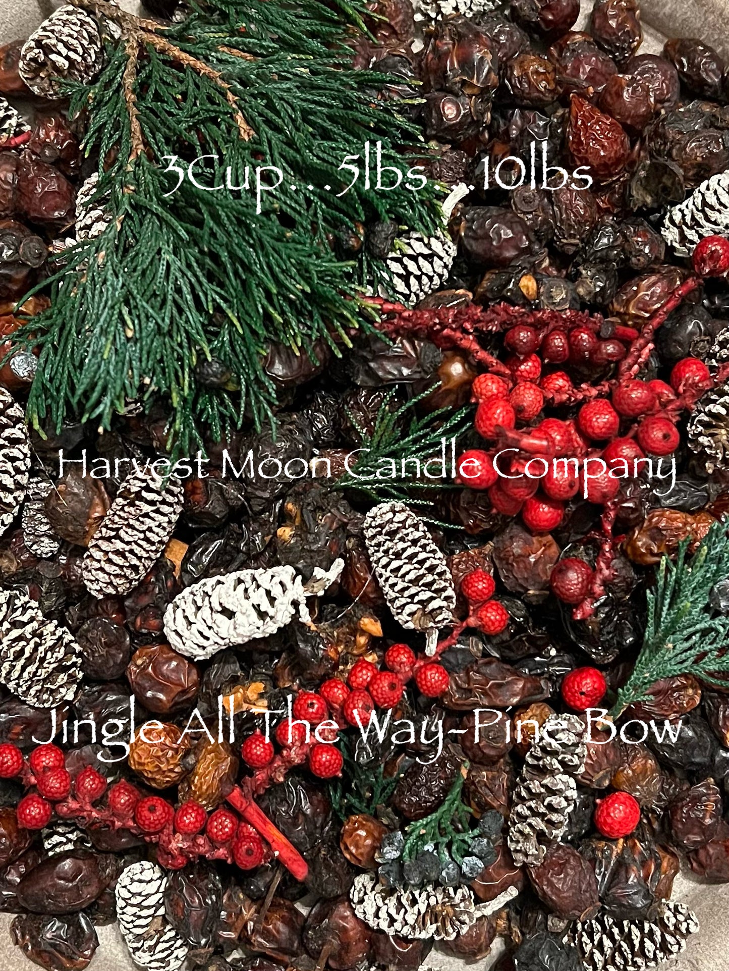 2 Cup Prebagged Holiday Potpourri