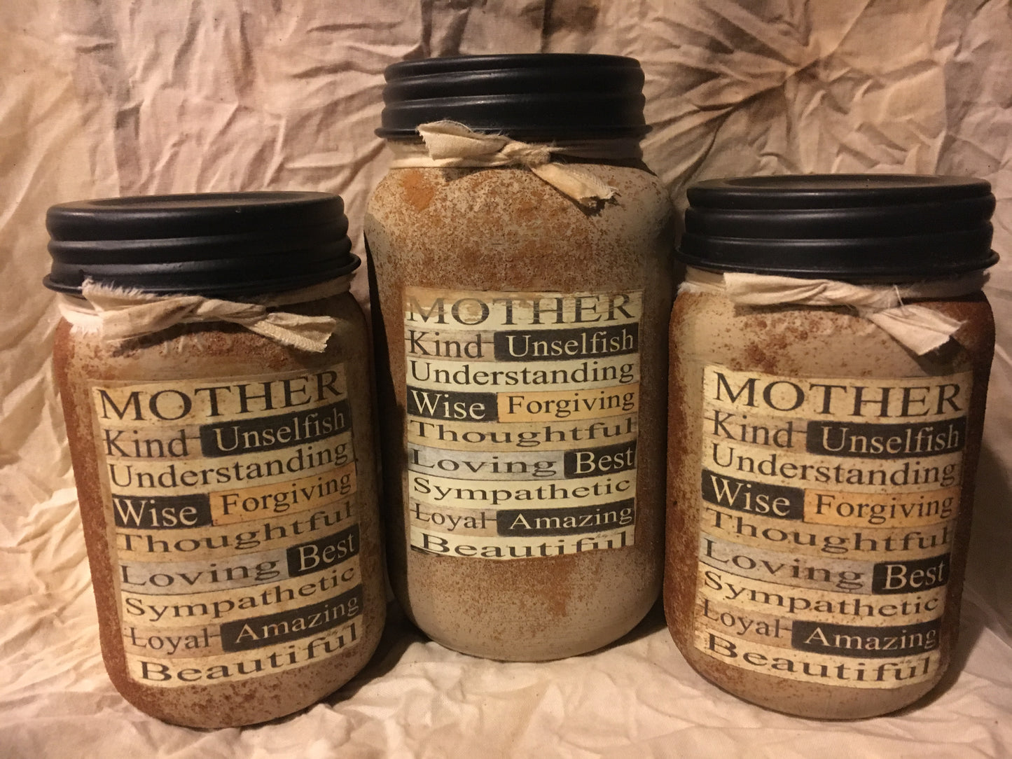 16oz Mason Jar Candle "A Mother's Love"