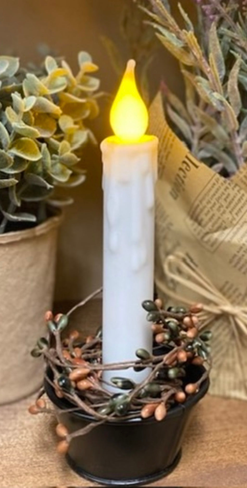 Timer Tapers & Pillar Candles & Holders