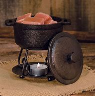 Wax Warmer Cast Iron Fryer & Pot