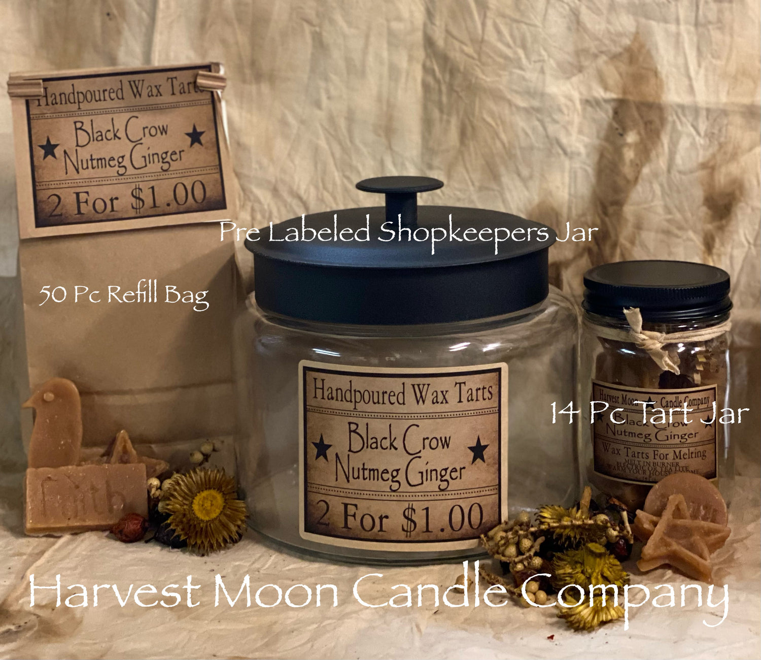 Wax Melts Jars & Bags