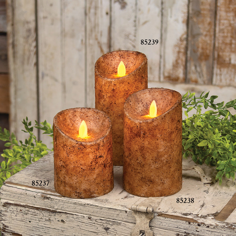 Timer Pillar With Motion Flame
