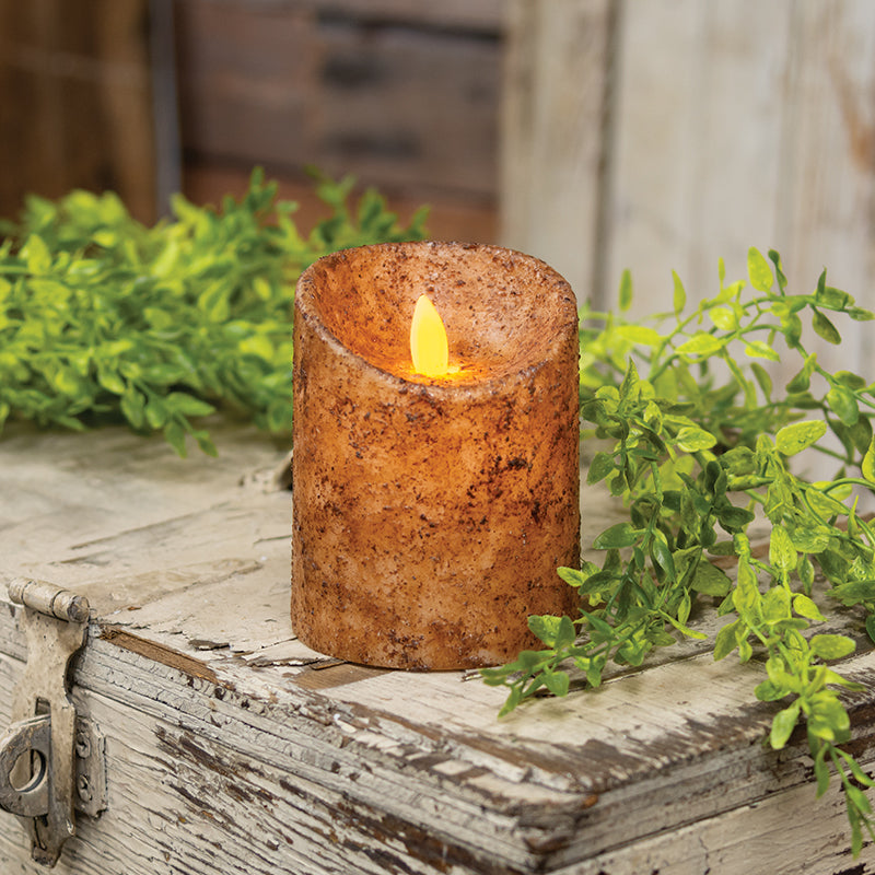 Timer Pillar With Motion Flame