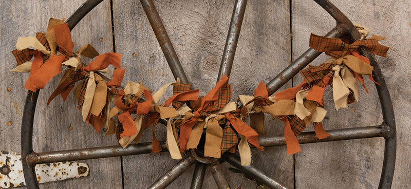Fall Rag Garland