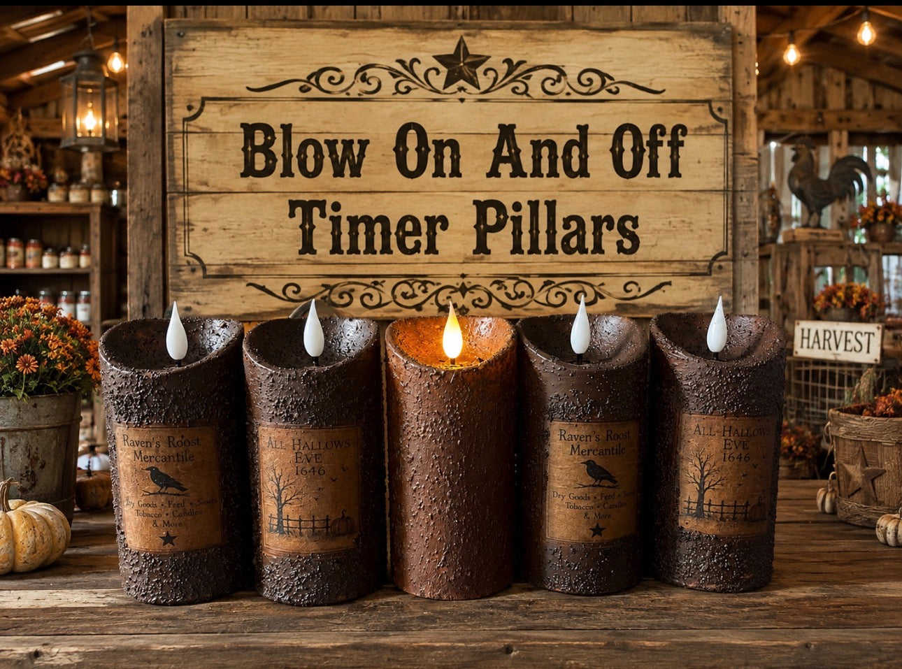 Blow Off & On Timer Pillars