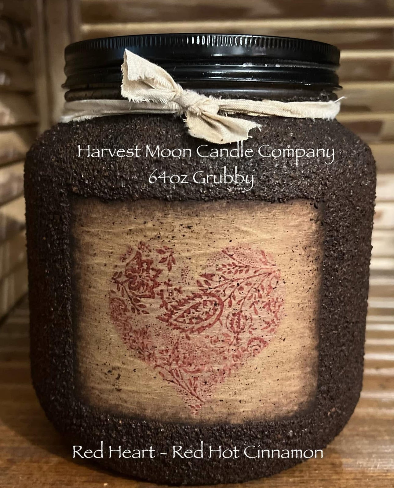 All You Need Is Love Grubby Mason Jar Candles 8oz 16oz 25oz & 64oz 4 Wick