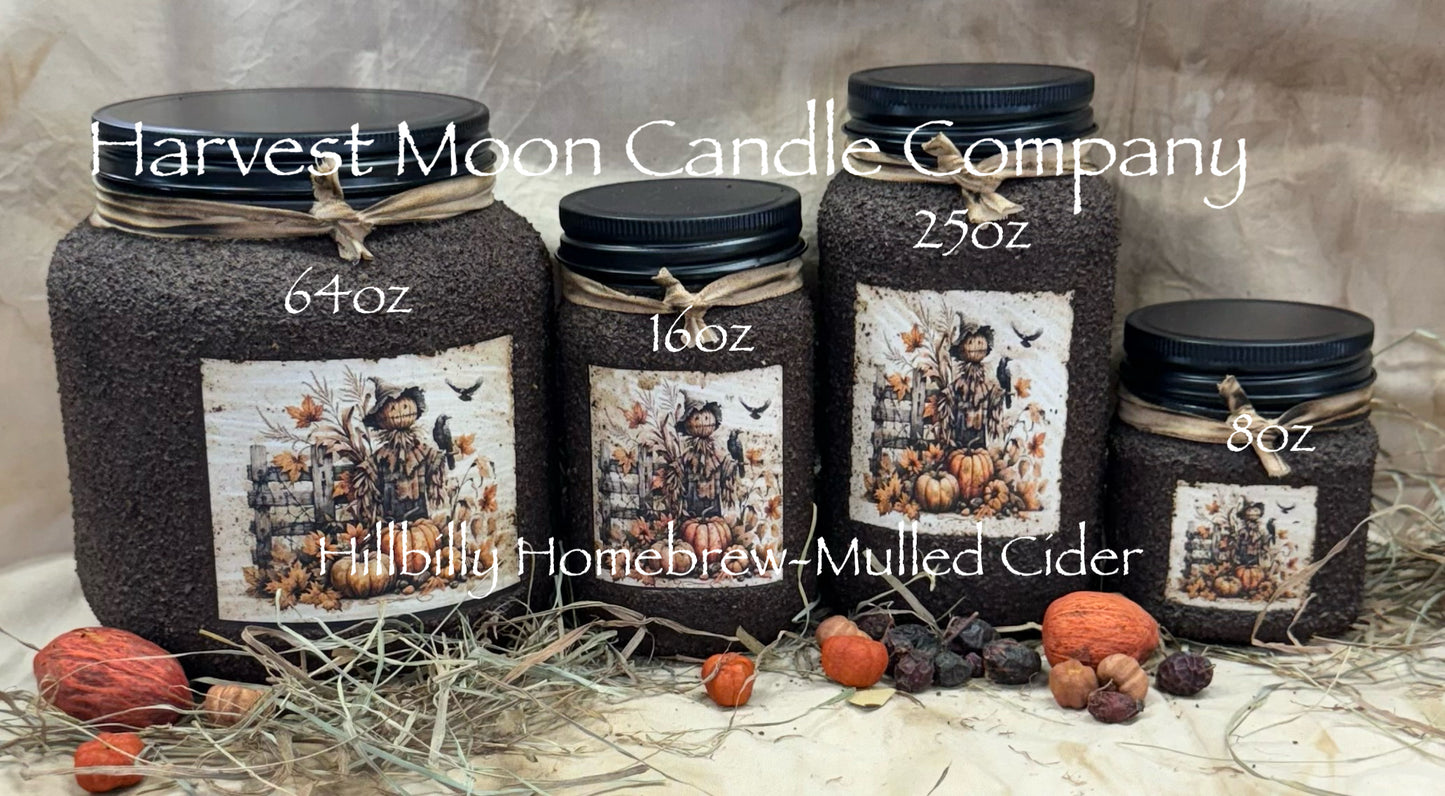 New Fall 16oz Mason Jar Candle