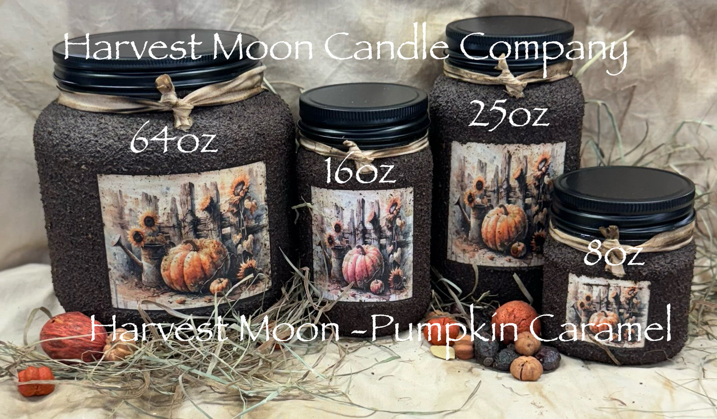 New Fall 64oz 4 Wic Jar Candle