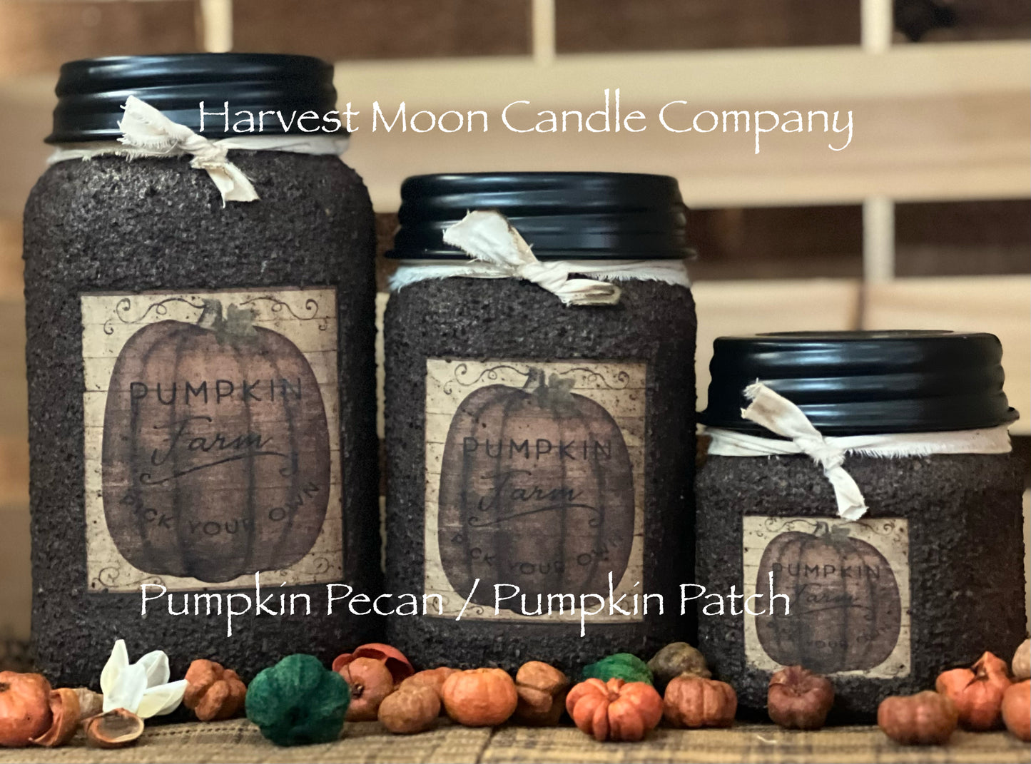 16oz Fall Mason Jar Candle