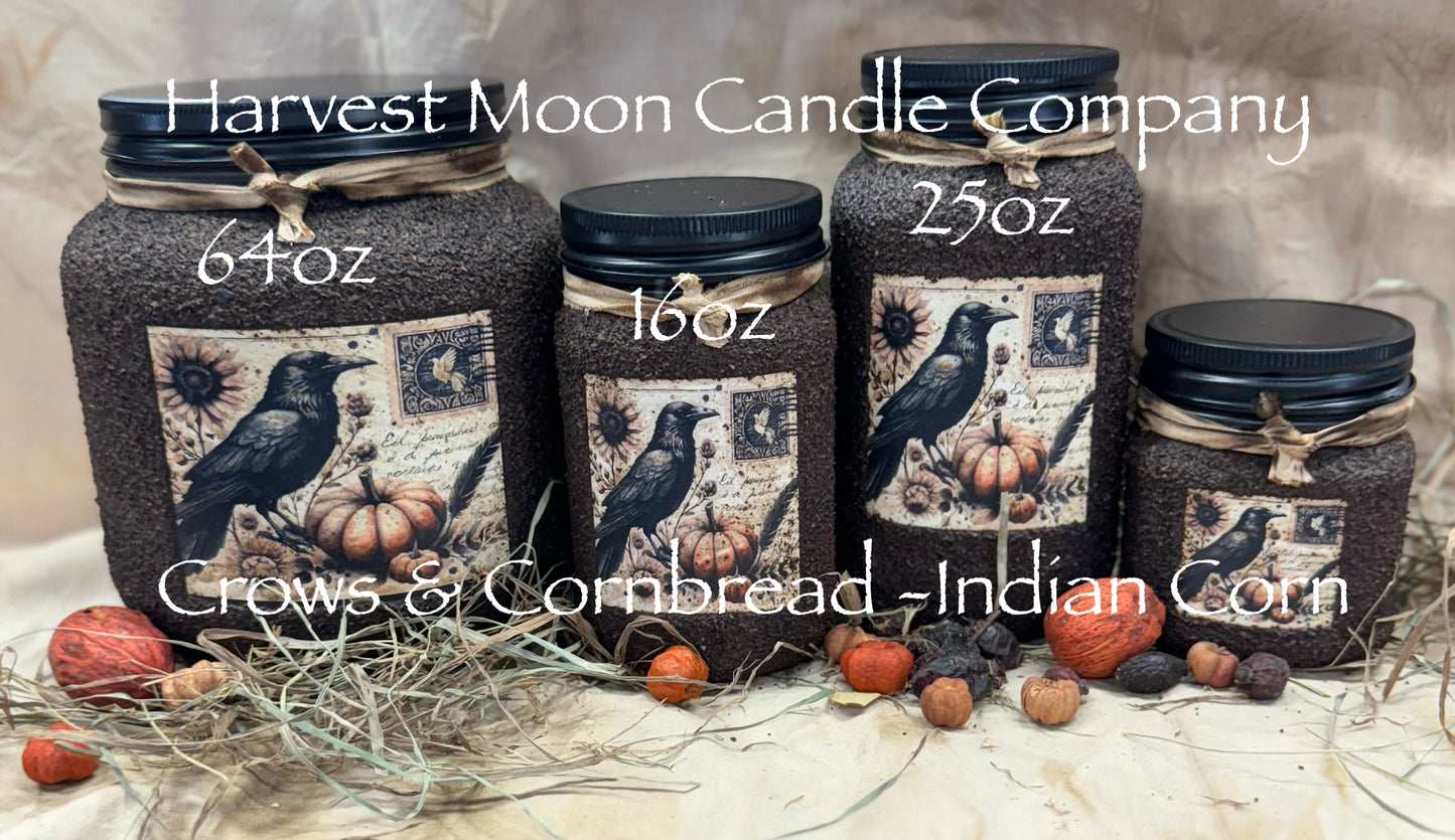 New Fall 25oz Mason Jar Candle