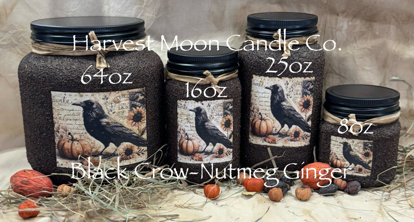 New Fall 8oz Mason Jar Candle