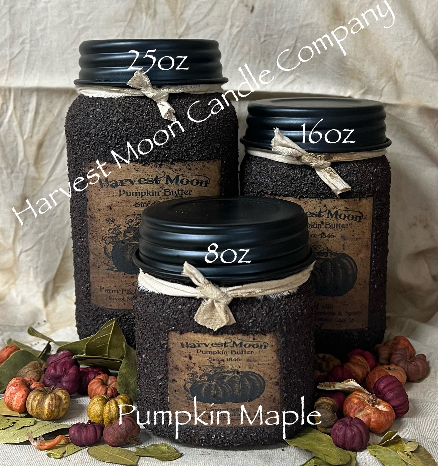 16oz Fall Labeled Candles