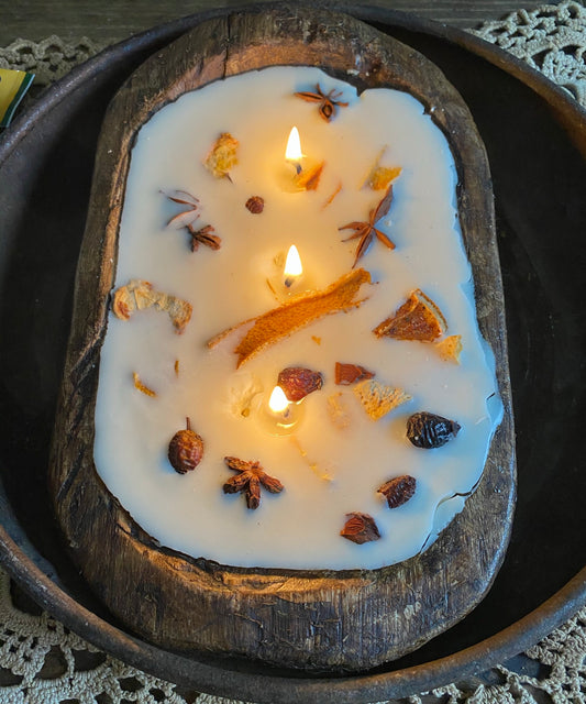 Dough Bowls Candle 3 Wick